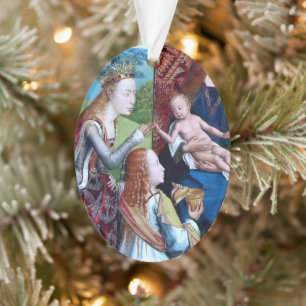 Mystieke Huwelijk van St. Catharina van Alexandrië Ornament