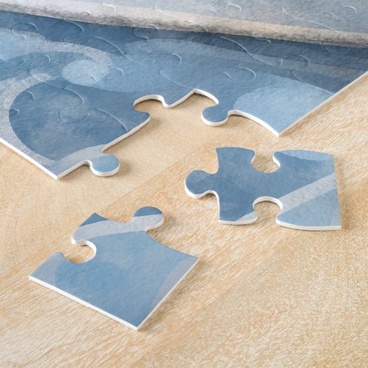 Mystieke Ice Queen - Fantasy Winter Goddess Art Legpuzzel (Zijkant)