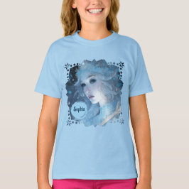 Mystieke Ice Queen - Fantasy Winter Goddess Art T-shirt