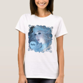 Mystieke Ice Queen - Fantasy Winter Goddess Art T-shirt