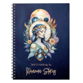 Mystieke Inanna Celestial Star Goddess Night Sky Notitieboek