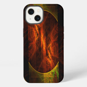 Mystieke Jungle Moderne Abstracte Fractale Kunst iPhone 13 Hoesje