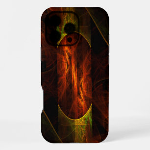 Mystieke Jungle Moderne Abstracte Fractale Kunst iPhone 16 Pro Max Hoesje