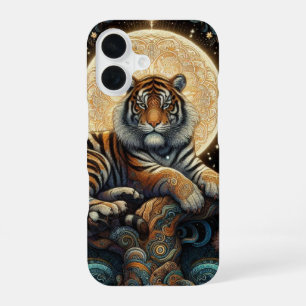 Mystieke Junglekat - Tijger  iPhone 16 Hoesje