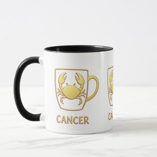 Mystieke Kanker Zodiac Mok (Links)