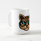 Mystieke Kattenogen Koffiemok (Voorkant links)