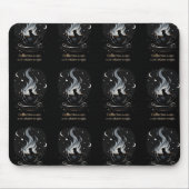 Mystieke Koffiekat Muismat (Voorkant)