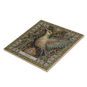 Mystieke kolibrie Tribal Jewel Tribute Tegeltje (Zijkant)