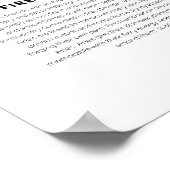 Mystieke Kracht van Ram Astrologie Sterrenbeeld Di Poster (Hoek)