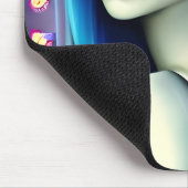 Mystieke Kunst | Mooie blauwe fee Muismat (Hoek)