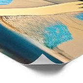 Mystieke Kunst | Vrouwen kijken naar de maan Poster (Hoek)