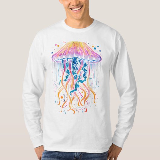 Mystieke kwal-gloei T-shirt (Voorkant)