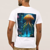 Mystieke kwal oceaan thema T-shirt (Achterkant)