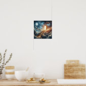 Mystieke Ladder naar Hemelse Poort Poster (Keuken)
