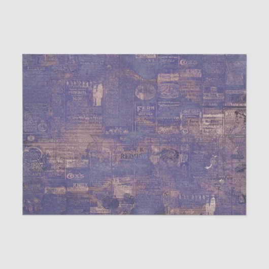 Mystieke Lavendel Decoupage  Tissuepapier (Voorkant)