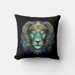 Mystieke Leeuw Zodiac Kunst Kussen
