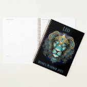 Mystieke Leeuw Zodiac Kunst  Planner (Display)