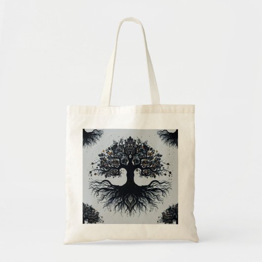 Mystieke levensboom Canvas tas (Voorkant)