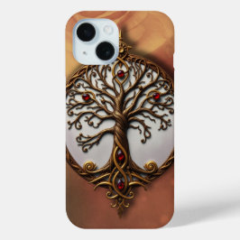 Mystieke Levensboom iPhone 15 Case