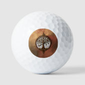 Mystieke Levensboom Golfballen (Voorkant)