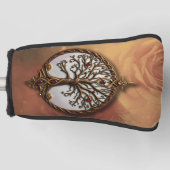 Mystieke Levensboom Golfheadcover (Voorkant)