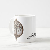 Mystieke Levensboom Koffiemok (Voorkant links)