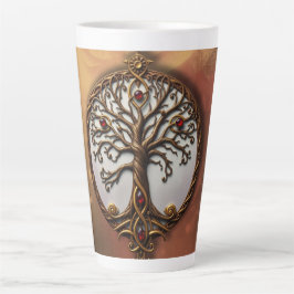 Mystieke Levensboom Latte Mok