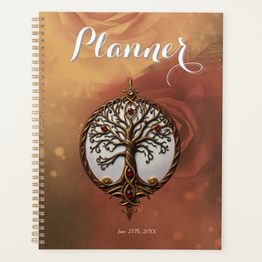 Mystieke Levensboom Planner (Voorkant)