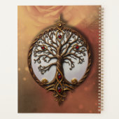 Mystieke Levensboom Planner (Achterkant)
