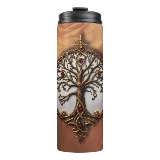Mystieke Levensboom Thermosbeker (Voorkant)