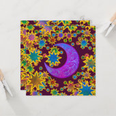 Mystieke Maan Alchemie Kaart (Voorkant / Achterkant in situ)