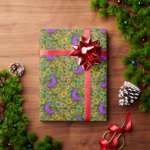 Mystieke Maan Groei Cadeaupapier
