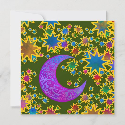 Mystieke Maan Groei Kaart (Voorkant)