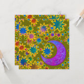 Mystieke Maan Oogst Kaart (Voorkant / Achterkant in situ)