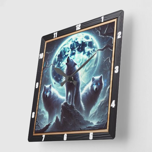 Mystieke Maan Wolf Klok (Hoek)