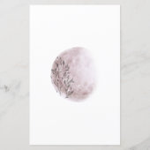 mystieke maanfmetingen zwart roze monogram (Achterkant)