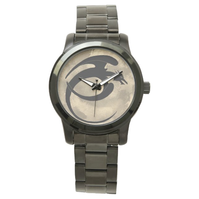 mystieke maanslang horloge (Voorkant)