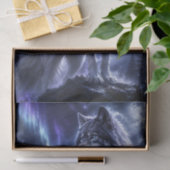 Mystieke Maanwolf Aurora Tissuepapier (Geschenk)