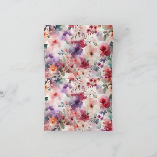 Mystieke Macarons Verjaardag Buffet Label Kaart (Binnen)