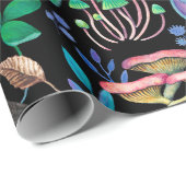 Mystieke Magic en Witchcraft Natuur Elements Cadeaupapier (Rol Hoek)