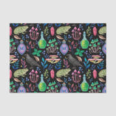 Mystieke Magic en Witchcraft Natuur Elements Tissuepapier (Voorkant)