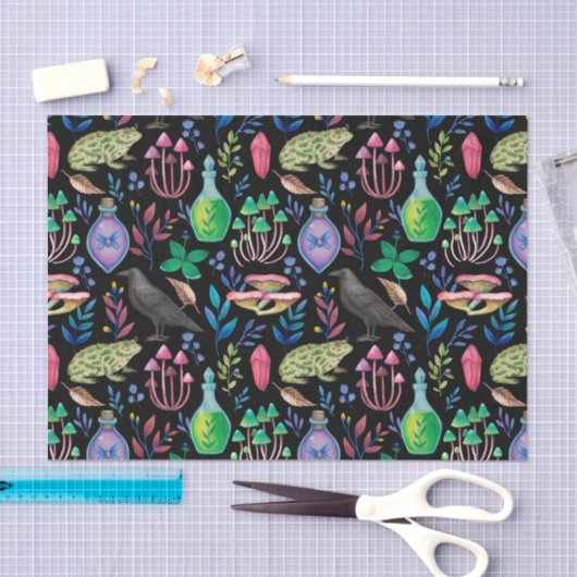 Mystieke Magic en Witchcraft Natuur Elements Tissuepapier (Craft)