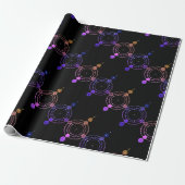 Mystieke Magische Cirkels Cadeaupapier (Uitgerold)