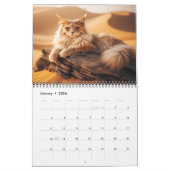 Mystieke Maine Coons: Twaalf verbluffende scènes 2 Kalender (Jan 2026)