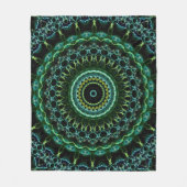 Mystieke Mandala Fleece Deken (Voorkant)