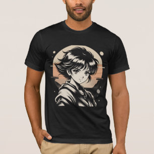 Mystieke Manga Karakter T-shirt – Japanse Kunstsfe