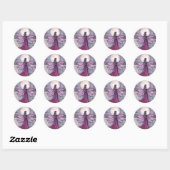 Mystieke Middernacht Fee Stickers (Vel)