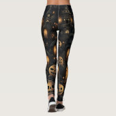 🌌 Mystieke Midnight Magic Leggings 🌌 (Achterkant)