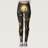 🌌 Mystieke Midnight Magic Leggings 🌌 (Voorkant)