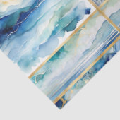 Mystieke Moonlight Stars Clouds n Zee Decoupage Tissuepapier (Detail)